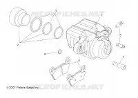 REAR BRAKE CALIPER