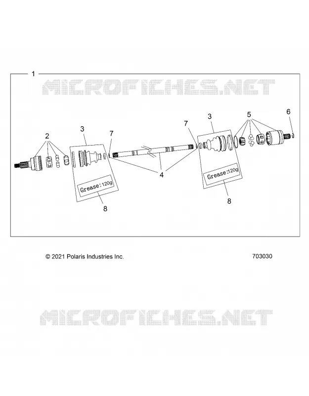 DRIVE TRAIN, HALF SHAFT, FRONT
