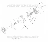 DRIVE TRAIN, PRIMARY CLUTCH