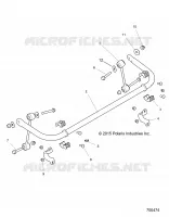 STABILIZER BAR, REAR