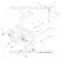 DRIVE TRAIN, MID GEARCASE MOUNTING