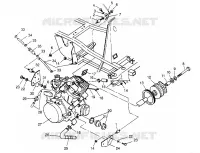 ENGINE MOUNTING 6X6 400L W948740 (4926802680A009)