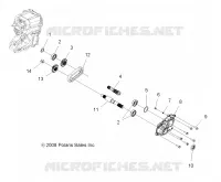 DRIVE TRAIN, MAIN GEARCASE OUTPUT SHAFT