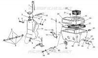 OIL TANK   AIR BOX WIDETRAK LX 0972065 AND  EUROPEAN WIDETRAK LX E972065 (4938223822C004)
