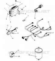 EFI PARTS  500 EFI 0952774, EFI SKS 0952574,   EFI SKS PT 0952974, AND EURO (4929052905D005)