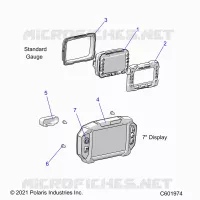 ELECTRICAL, MULTI FUNCTION GAUGE