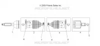 DRIVE TRAIN, FRONT DRIVE SHAFT