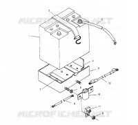 BATTERY BOX ASSEMBLY LITE DELUXE 0953431 (4928902890C007)