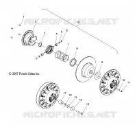 DRIVE TRAIN, CLUTCH, SECONDARY