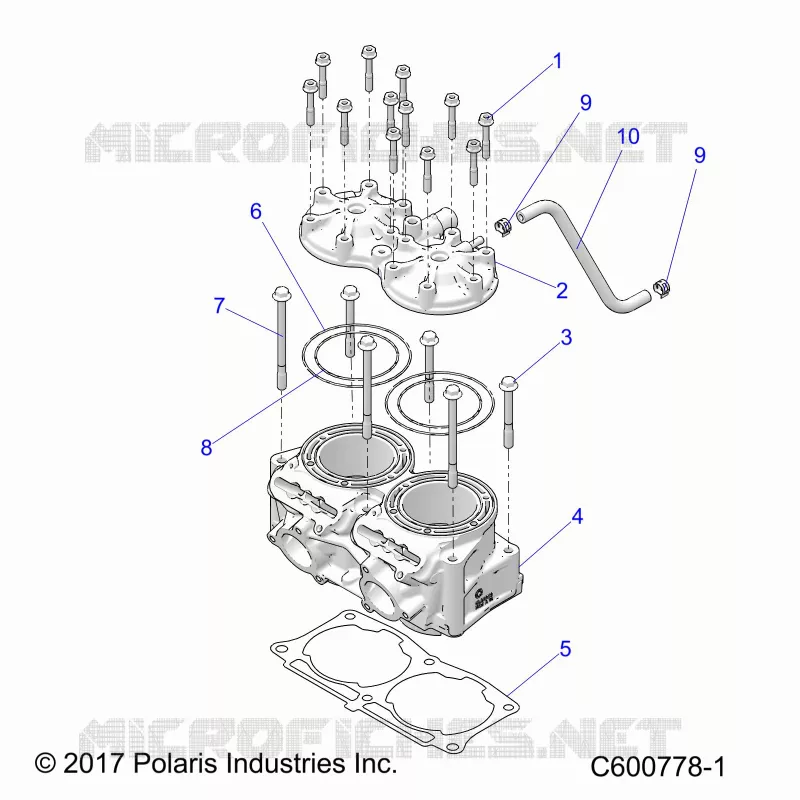 CYLINDER, CYL. HEAD
