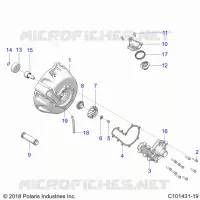 ENGINE, COOLING SYSTEM AND WATER PUMP