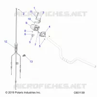 ENGINE, THROTTLE CONTROL ASM.