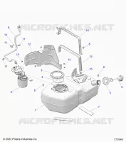 FUEL SYSTEM, FUEL TANK ASM.
