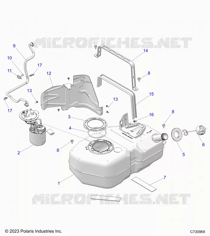 FUEL SYSTEM, FUEL TANK ASM.