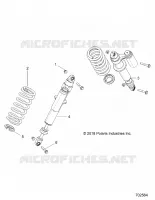 REAR SUSPENSION SHOCK MOUNTING