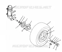 FRONT WHEEL ASSEMBLY TRAIL BLAZER / W927221 (4922852285015A)