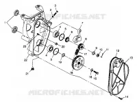 CHAINCASE 500 EFI 0973774 (4938423842B007)