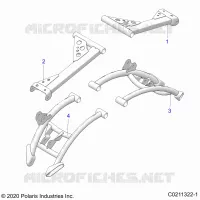 REAR SUSPENSION CONTROL ARMS