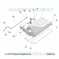 FUEL SYSTEM, FUEL TANK ASM.