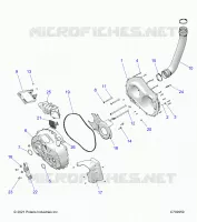 DRIVE TRAIN, CLUTCH COVER AND DUCTING