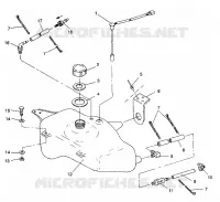 OIL TANK SL 650 / B934058 (4924732473008A)