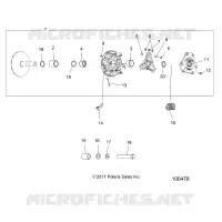 DRIVE TRAIN, PRIMARY CLUTCH