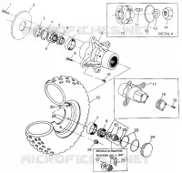 FRONT WHEEL BIG BOSS 6X6 400L W97AE38A (4940814081B007)