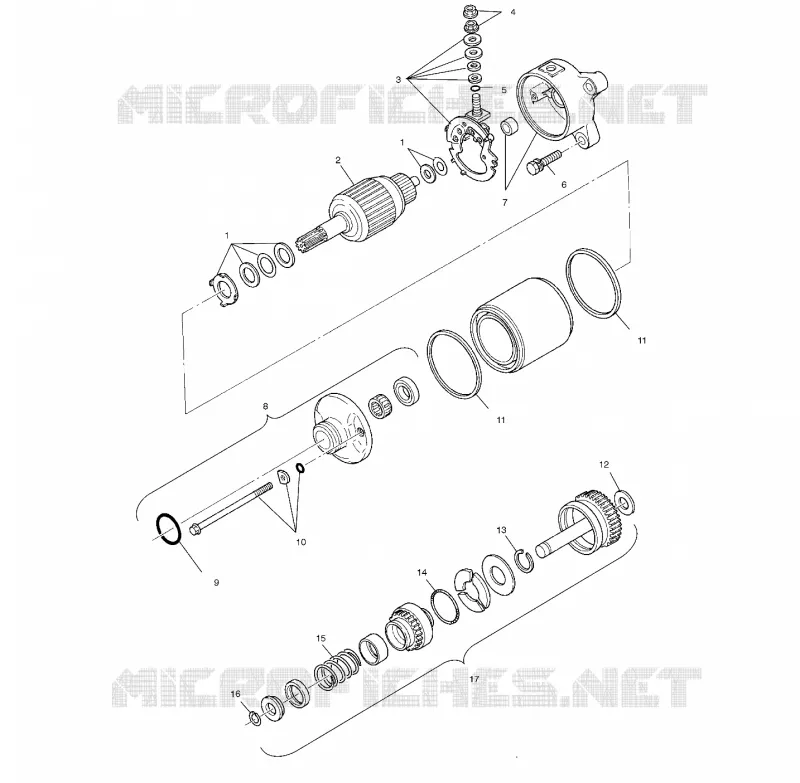 STARTING MOTOR