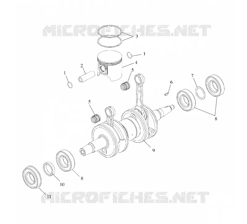 PISTON   CRANKSHAFT