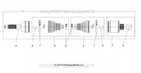 DRIVE TRAIN, REAR DRIVE SHAFT