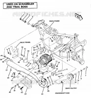 ENGINE AND MUFFLER MOUNTING (4911701170008A)