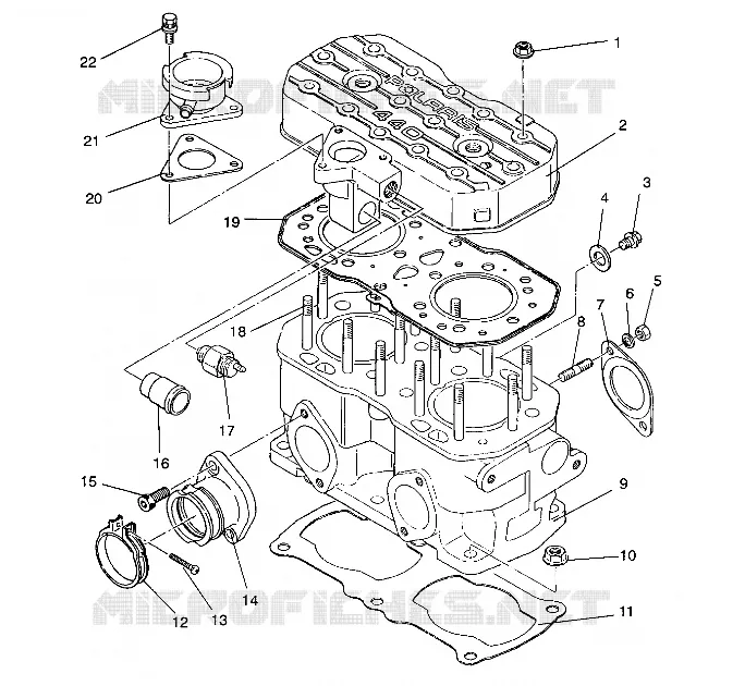 CYLINDER WIDETRAK / 0932064 (4922982298031A)