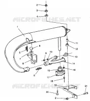 EXHAUST SYSTEM TRAIL/0930761 (4923222322030A)
