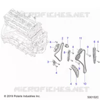 ENGINE, TIMING CHAIN AND RELATED