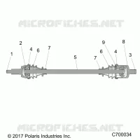 DRIVE TRAIN, FRONT HALF SHAFT