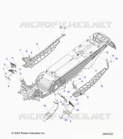 CHASSIS, CLUTCH GUARD, FOOTRESTS, AND RUNNINGBOARDS