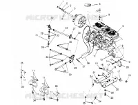 ENGINE MOUNTING 600 XCR 0951676 (4929132913C002)