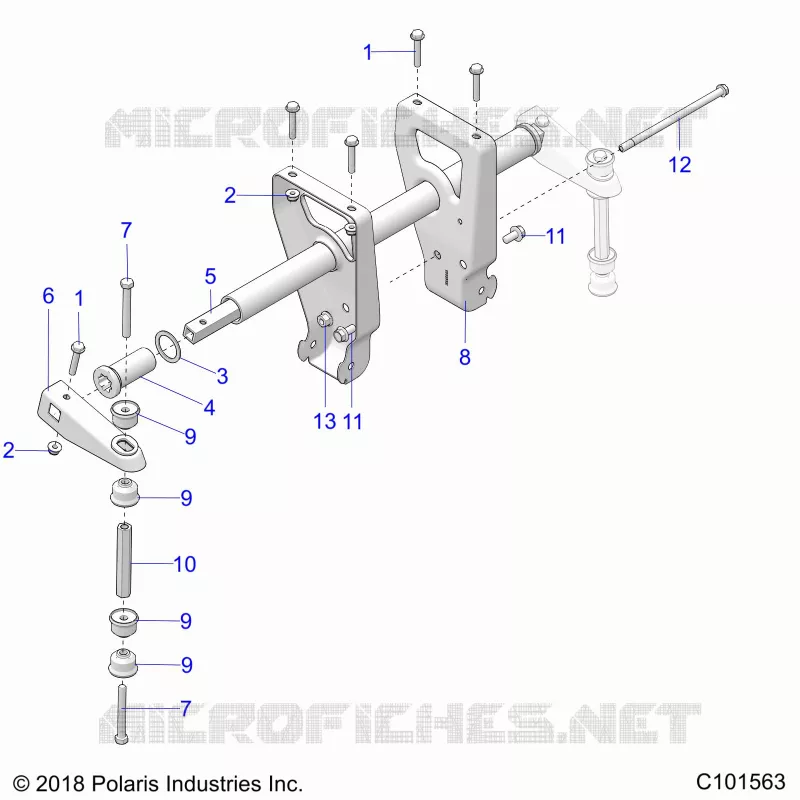 SUSPENSION, TORSION BAR