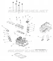 CYLINDER HEAD, CAM AND VALVES