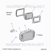 ELECTRICAL, MULTI FUNCTION GAUGE