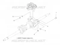 REAR BRAKE CALIPER MOUNTING