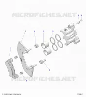 FRONT BRAKE CALIPER