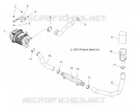 ENGINE, AIR INTAKE DUCTING