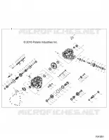 DRIVE TRAIN, MAIN GEARCASE INTERNALS