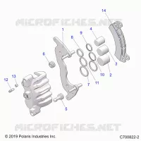 FRONT BRAKE CALIPER