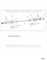 DRIVE TRAIN, REAR HALF SHAFT