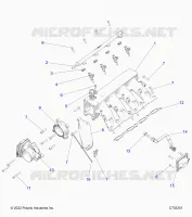INTAKE MANIFOLD, FUEL RAIL AND RELATED