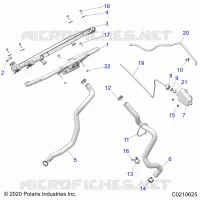 ENGINE, COOLING SYSTEM, RADIATOR