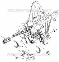 FRONT DRIVE MAGNUM 4X4 W968144 AND  SWEDISH MAGNUM 4X4 S968144 (4936053605B002)