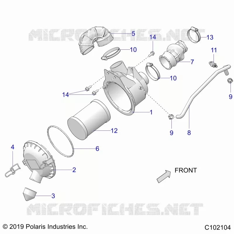 ENGINE, AIR INTAKE